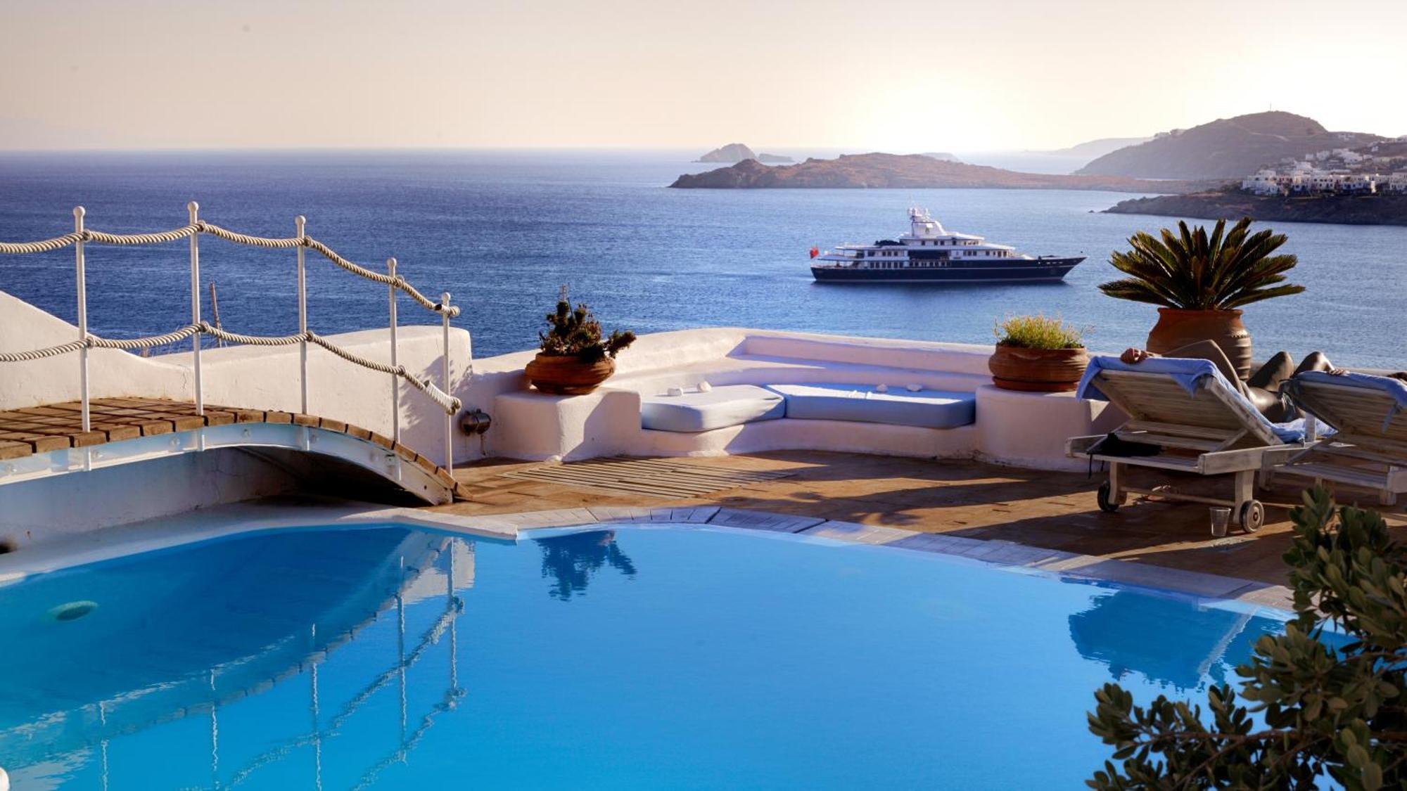 La Vie In Blue Villa Ornós Eksteriør bilde